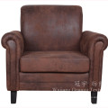 Bronzing Suede Polyester Faux Leather Fabric for Home Sofas